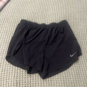 Women Nike Large Dri fit black shorts